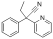 CAS#: 19395-42-7， alpha-Ethyl-alpha-Phenyl-2-Pyridineacetonitrile