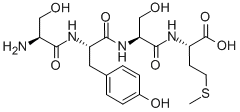 CAS#: 19405-50-6， N-(N-(N-L-Seryl-L-tyrosyl)-L-seryl)-L-Methionine