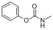 structure of CAS# 1943-79-9, Methylcarbamic Acid Phenyl Ester;N-Methylcarbamic Acid Phenyl Ester;Methyl Carbamic Acid Phenyl Ester;Methylcarbamic Acid Phenyl Ester