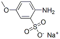 CAS#: 19433-86-4， Sodium 2-Amino-5-Methoxybenzenesulphonate