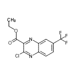 CAS#: 194423-79-5， Ethyl 3-Chloro-7-(Trifluoromethyl)-2-Quinoxalinecarboxylate