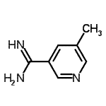 CAS#: 194468-04-7， 5-Methyl-3-Pyridinecarboximidamide