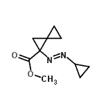 CAS#: 194468-58-1， Methyl 1-[(E)-Cyclopropyldiazenyl]Spiro[2.2]Pentane-1-Carboxylate