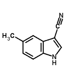 CAS#: 194490-13-6， 5-Methyl-1H-Indole-3-Carbonitrile