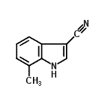 CAS#: 194490-22-7， 7-Methyl-1H-Indole-3-Carbonitrile