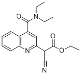 CAS#: 194713-18-3， Ethyl 2-Cyano-2-[4-(Diethylcarbamoyl)Quinolin-2-Yl]Acetate
