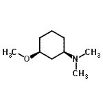 CAS#: 194720-37-1， (1R,3S)-3-Methoxy-N,N-Dimethylcyclohexanamine