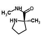 CAS#: 194802-75-0， N,2-Dimethyl-D-Prolinamide