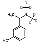 CAS#: 194930-03-5， 3-(1-{Bis[(<Sup>2</Sup>H<Sub>3</Sub>)Methyl]Amino}Ethyl)Phenol