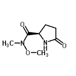 CAS#: 195138-74-0， N-Methoxy-N-Methyl-5-Oxo-D-Prolinamide