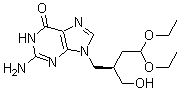 CAS#: 195157-25-6， 2-Amino-9-[(2R)-4,4-Diethoxy-2-(Hydroxymethyl)Butyl]-1,9-Dihydro-6H-Purin-6-One