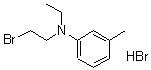 CAS#: 195390-17-1， N-(2-Bromoethyl)-N-Ethyl-3-Methyl-Benzenamine Hydrobromide (1:1)