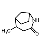 CAS#: 195394-31-1， 5-Methyl-2-Azabicyclo[4.2.1]Nonan-3-One