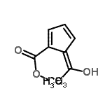 CAS#: 195446-46-9， Methyl (5E)-5-(1-Hydroxyethylidene)Cyclopenta-1,3-Diene-1-Carboxylate