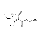 CAS#: 195525-52-1， Ethyl (5S)-4-Amino-5-(Hydroxymethyl)-2-Oxo-2,5-Dihydro-1H-Pyrrole-3-Carboxylate