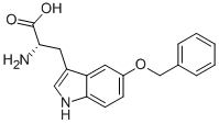 structure of CAS# 1956-25-8, 4-Benzyloxytryptophan;2-Amino-3-[5-(Benzyloxy)-1H-Indol-3-Yl]Propionic Acid;Nsc56424;Cbdive_003142