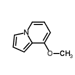CAS#: 195615-14-6， 8-Methoxyindolizine