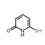 CAS#: 195618-21-4， 6-Sulfanyl-2(1H)-Pyridinone