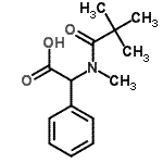CAS#: 195719-43-8， [(2,2-Dimethylpropanoyl)(Methyl)Amino](Phenyl)Acetic Acid