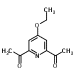 CAS#: 195967-09-0， 1,1'-(4-Ethoxy-2,6-Pyridinediyl)Diethanone