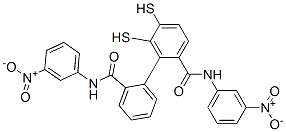 CAS 登录号：19602-86-9， N-(3-硝基苯基)-2-[2-[(3-硝基苯基)氨基甲酰]苯基]二硫基-苯甲酰胺