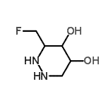 CAS#: 196085-76-4， 3-(Fluoromethyl)Hexahydro-4,5-Pyridazinediol