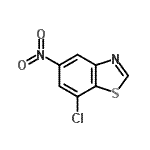 CAS#: 196205-25-1， 7-Chloro-5-Nitro-1,3-Benzothiazole
