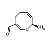 CAS#: 196297-95-7， (2R,3Z,7E)-2-Methyl-5,6-Dihydro-2H-Oxocine-7-Carbaldehyde