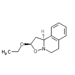 CAS#: 196393-15-4， (2R,10bS)-2-Ethoxy-1,5,6,10B-Tetrahydro-2H-[1,2]Oxazolo[3,2-a]Isoquinoline