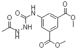 CAS#: 196408-37-4， 5-[[(2-Acetylhydrazinyl)Carbonyl]Amino]-1,3-Benzenedicarboxylic Acid 1,3-Dimethyl Ester