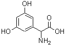 CAS 登录号：19641-83-9， 氨基(3,5-二羟基苯基)乙酸