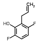 CAS#: 196519-70-7， 2-Allyl-3,6-Difluorophenol