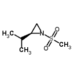 CAS 登录号：196520-82-8， (2S)-2-异丙基-1-(甲基磺酰基)氮丙啶