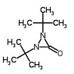 CAS#: 19656-74-7， 1,2-Bis(2-methyl-2-propanyl)-3-diaziridinone