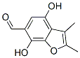 CAS#: 19665-71-5， 4,7-Dihydroxy-2,3-Dimethyl-6-Benzofurancarbaldehyde