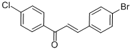 CAS 登录号：19672-61-8， 3-(4-溴苯基)-1-(4-氯苯基)-2-丙烯-1-酮