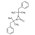 CAS#: 19694-14-5， 1,2-Bis(2-methyl-1-phenyl-2-propanyl)-3-diaziridinone