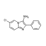 CAS#: 196959-57-6， 6-Chloro-2-Phenylimidazo[1,2-a]Pyridin-3-Amine