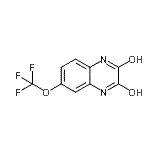CAS#: 196962-67-1， 6-(Trifluoromethoxy)-1,4-Dihydro-2,3-Quinoxalinedione
