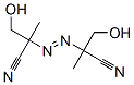 CAS#: 19706-80-0， 2-(2-cyano-1-hydroxy-propan-2-yl)diazenyl-3-hydroxy-2-methyl-propanenitrile