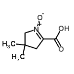 CAS#: 19713-63-4， 3,3-Dimethyl-3,4-Dihydro-2H-Pyrrole-5-Carboxylic Acid 1-Oxide