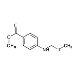CAS#: 197142-15-7， Methyl 4-[(Methoxymethyl)Amino]Benzoate