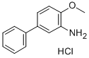 CAS#: 197147-24-3， 2-Methoxy-5-Phenylaniline Hydrochloride