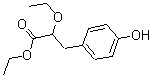 structure of CAS# 197299-16-4, alpha-Ethoxy-4-Hydroxy-Benzenepropanoic Acid Ethyl Ester