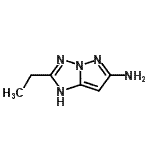 CAS 登录号：197355-63-8， 2-乙基-1H-吡唑并[1,5-b][1,2,4]三唑-6-胺