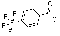 结构式 CAS# 197384-98-8, 4-(五氟硫基)苯甲酰氯