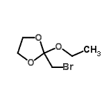 CAS#: 197449-15-3， 2-(Bromomethyl)-2-Ethoxy-1,3-Dioxolane