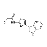 CAS#: 19750-29-9， 2-Chloro-N-[4-(1H-Indol-3-Yl)-1,3-Thiazol-2-Yl]Acetamide