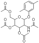 CAS#: 197574-92-8， 2,5-Dimethylphenyl 2-Acetamido-3,4,6-Tri-O-Acetyl-2-Deoxyhexopyranoside