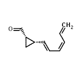 CAS#: 197579-14-9， (1S,2S)-2-[(1E,3Z)-1,3,5-Hexatrien-1-Yl]Cyclopropanecarbaldehyde